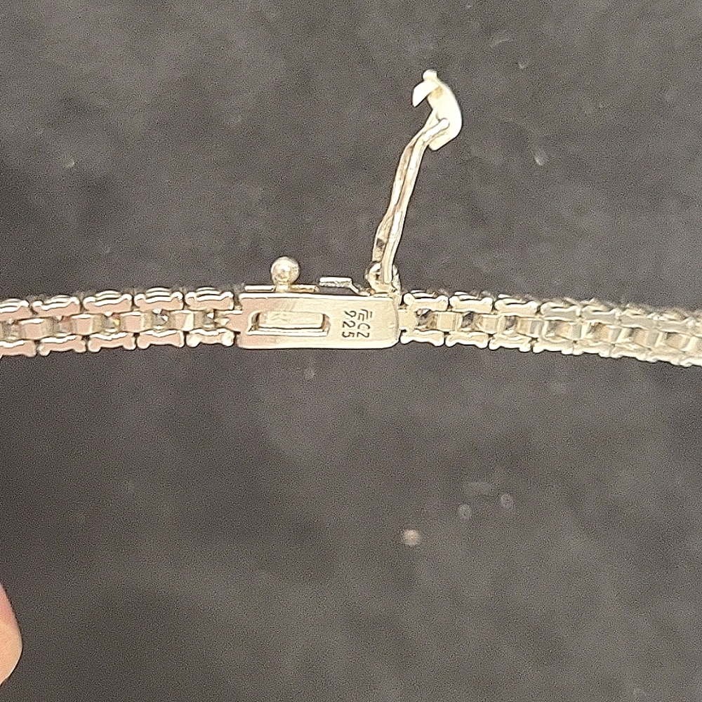 Elegant Silver Necklace - Picture 11 of 14
